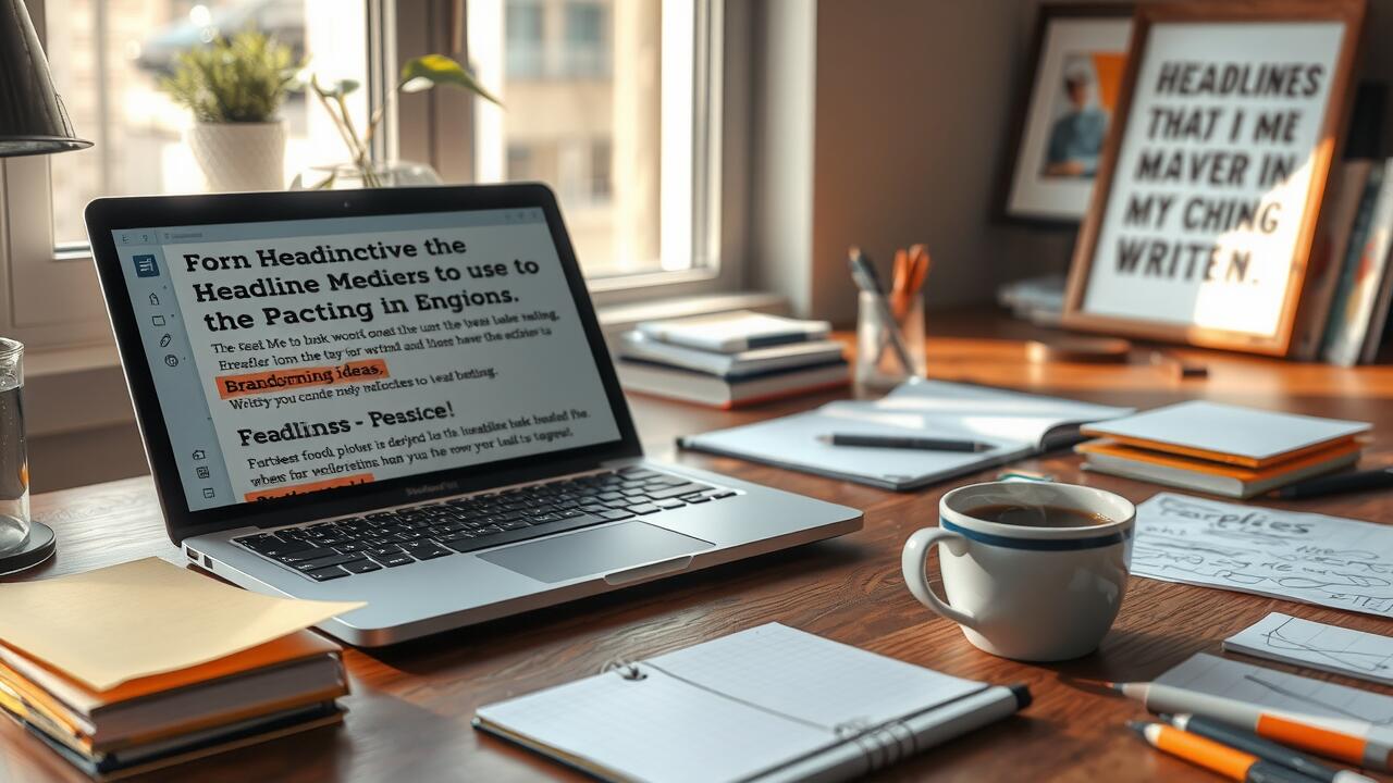 What's a best practice when writing a headline?